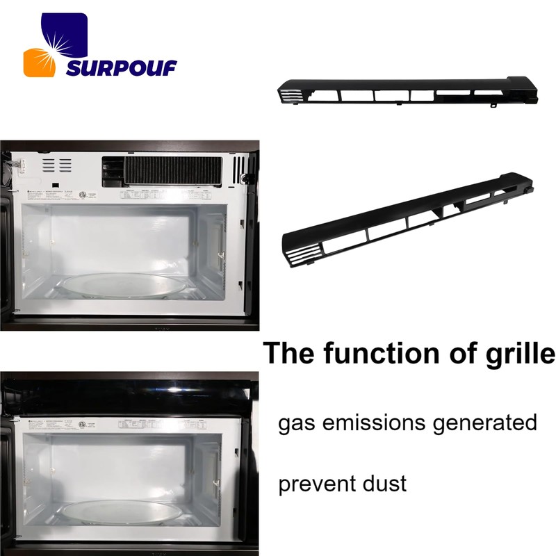 MDX61912701 Microwave Vent Grille Fits for LG Replacement 2119394,AP5202555,EAP3535252,PS3535252 Top