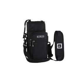 IRON °FLASK Carrier, Holder, Sleeve - Fits Insulated Stainless Steel Sports Water Bottle, Adjustable Shoulder Strap, Holder Bag Case Pouch Cover 32-40 Oz