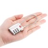 Luggage Locks, TSA Accepted 3 Digit Luggage Cable Locks with