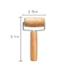 WELANGBN Small Rolling Pin, Wooden Dough Roller, Non-Stick Pizza Roller,