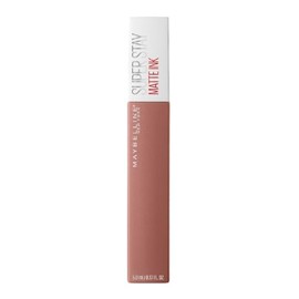 Maybelline SuperStay Matte Ink Labial Líquido, Larga Duración 16 Horas, Alta Pigmentación Sin Transferencia, Aplicador de Precisión en Flecha, Tono 65 Seductress, 5 ml