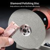 Homaisson 6 PCS Diamond Polishing Disc Set, 6 Inch Diamond
