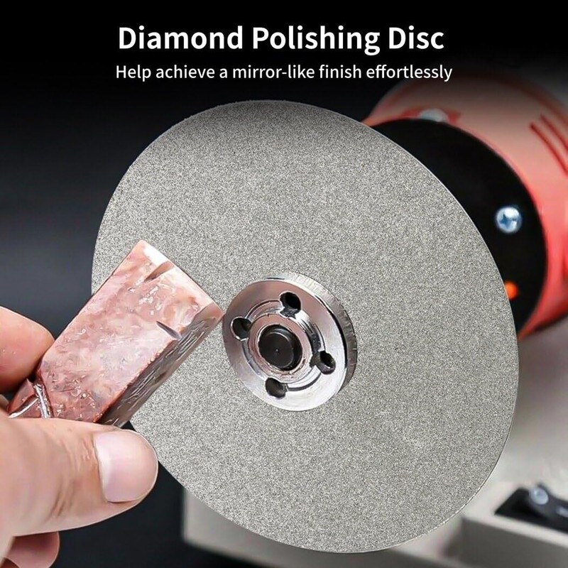 Homaisson 6 PCS Diamond Polishing Disc Set, 6 Inch Diamond