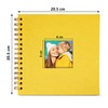 Scrapbook Linen Photo Album Memory Book 20.5 x 20.5 cm