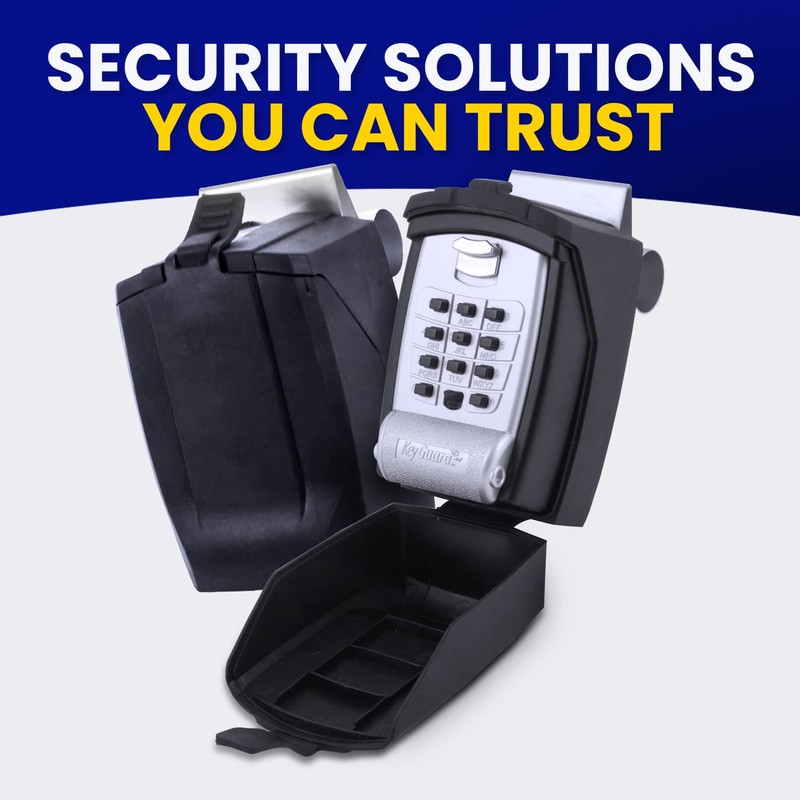 KeyGuard SL-591 Portable Car Lock Box, Black, Combination Lock, Keypad,