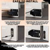 Zonon 8 Pack Magnetic Push Latch Heavy Duty Push to