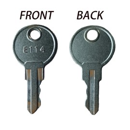 ASI e114 Key 10 Pack, E114 Key for Toilet Paper Dispenser, Paper Towel, Toilet Tissue & Soap Dispensers Key Replacement