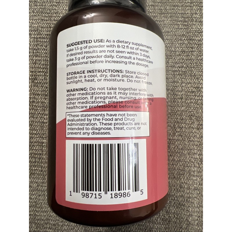V Bliss Organic Slippery Elm Bark, Vaginal Moisture, Made in