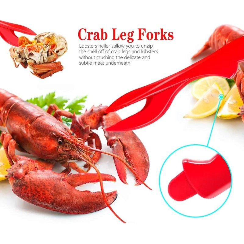 Brand: TORINALITAL Crab Leg Crackers and Tools - Lobster Picks