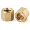 NACX M3 x 4mm Hex Brass Pillars Nuts, Straight Female
