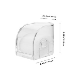 OATIPHO Box Transparent Watch Box Travel Watch Case Acrylic Watch Case Watch Display Organizer Watch Organizer for Women Watch Storage Organizer