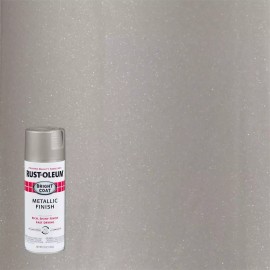 Unbranded Rust-Oleum 7715830 Stops Rust Bright Coat Metallic Spray Paint, 11 Ounce Pack