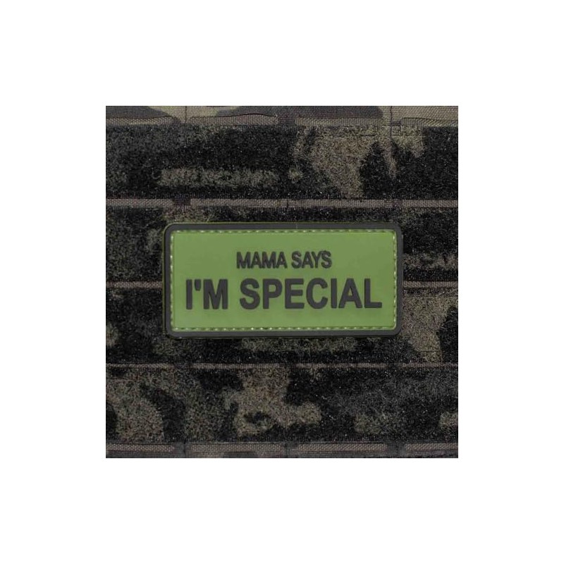 Shellback Tactical Mama Says I'm Special PVC Patch, 3.25" x