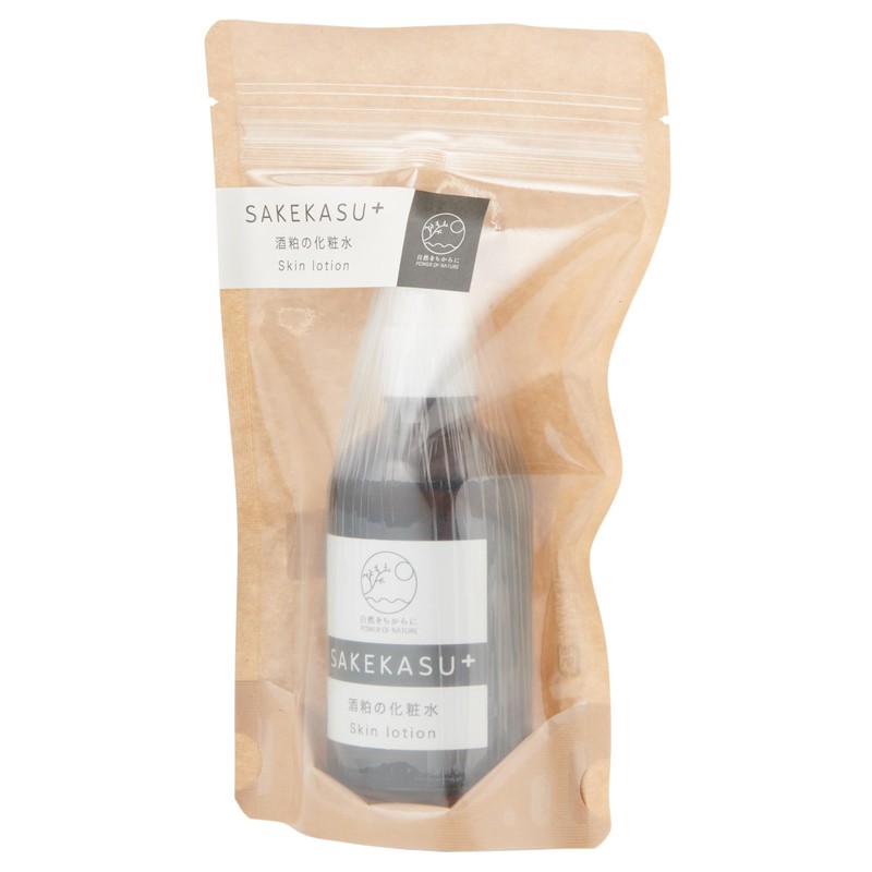 自然をちからに SAKEKASU+ 酒粕の化粧水 100ml