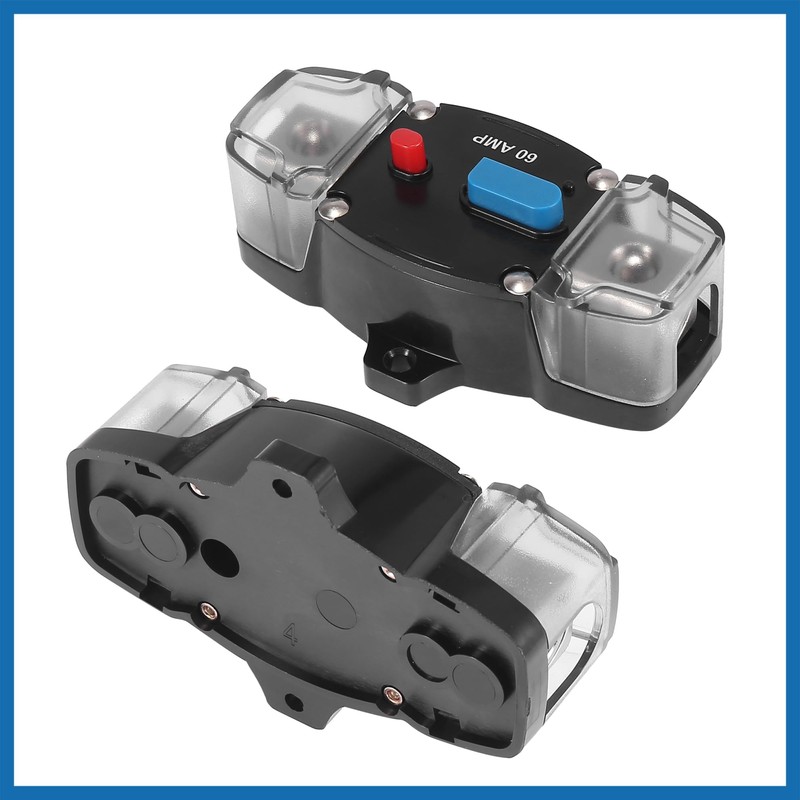 A ABSOPRO DC 12-24V 60Amp Car Boat Circuit Breaker Audio