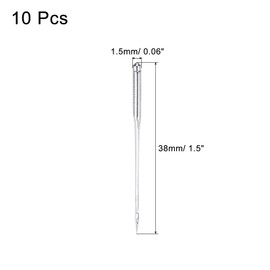 sourcing map Sewing Machine Needles HAx1 Home Universal Needle Size 90/14 10Pcs