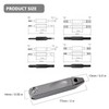 SHD Titanium Small EDC Pocket Screwdriver,Portable 8 in 1 Mini
