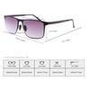 Full Lens Reading Sunglasses for Men Women Tinted Sun Glasses