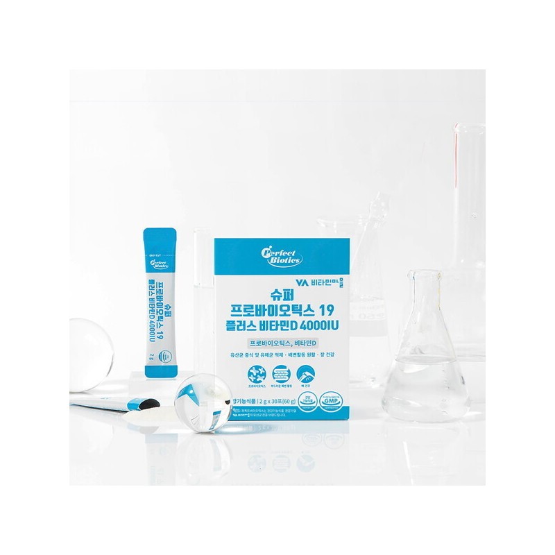 Vitamin Village Perfect Biotics Super Probiotics 19 Plus Vitamin D