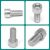 PRIOstahl Cylindrical Screws with Hexagon Socket Fully Threaded Screws Hex