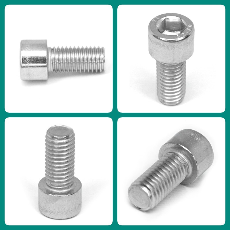PRIOstahl Cylindrical Screws with Hexagon Socket Fully Threaded Screws Hex
