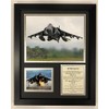 Legends Never Die Av-8B Harrier Hovering Framed Double Matted Photos,