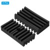 PATIKIL Rubber Anti-Vibration Pads, 4 Pcs 4" x 2" x