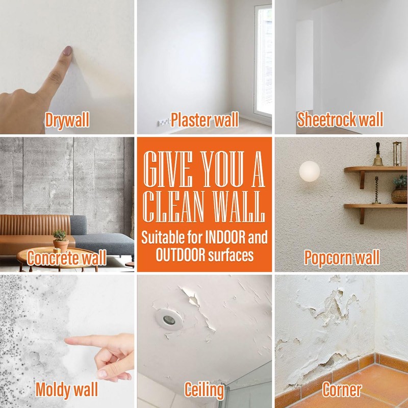 Spackle Wall Repair Kit(Color Match), Drywall Repair Filler for Wall