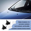 ECSiNG Pack of 40 Windscreen Side Trim Clips A-pillar Shape