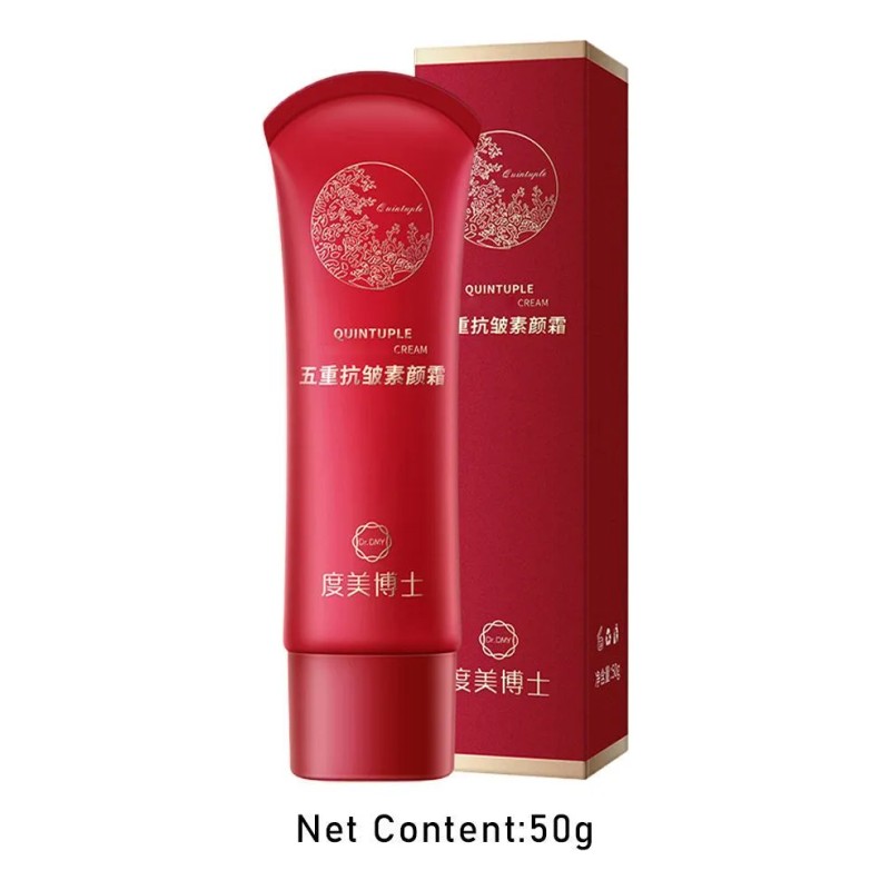 Crema Cinco Capas Hidratante Iluminadora Solar