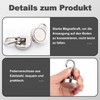 Scettar Pack of 2 Magnetic Hooks Extra Strong 32 mm