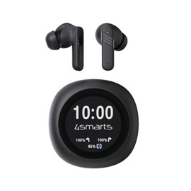 4smarts TWS SkyBuds Screen Pro ANC Bluetooth Headphones Black