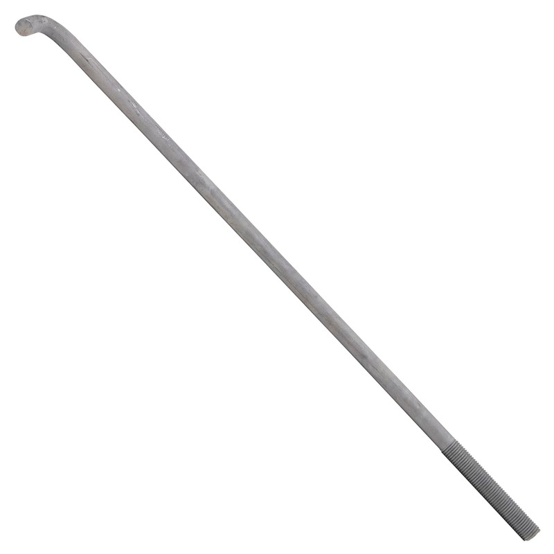 1"-8 x 36" L-Bolt Concrete Anchor Bolt - Hot Dip