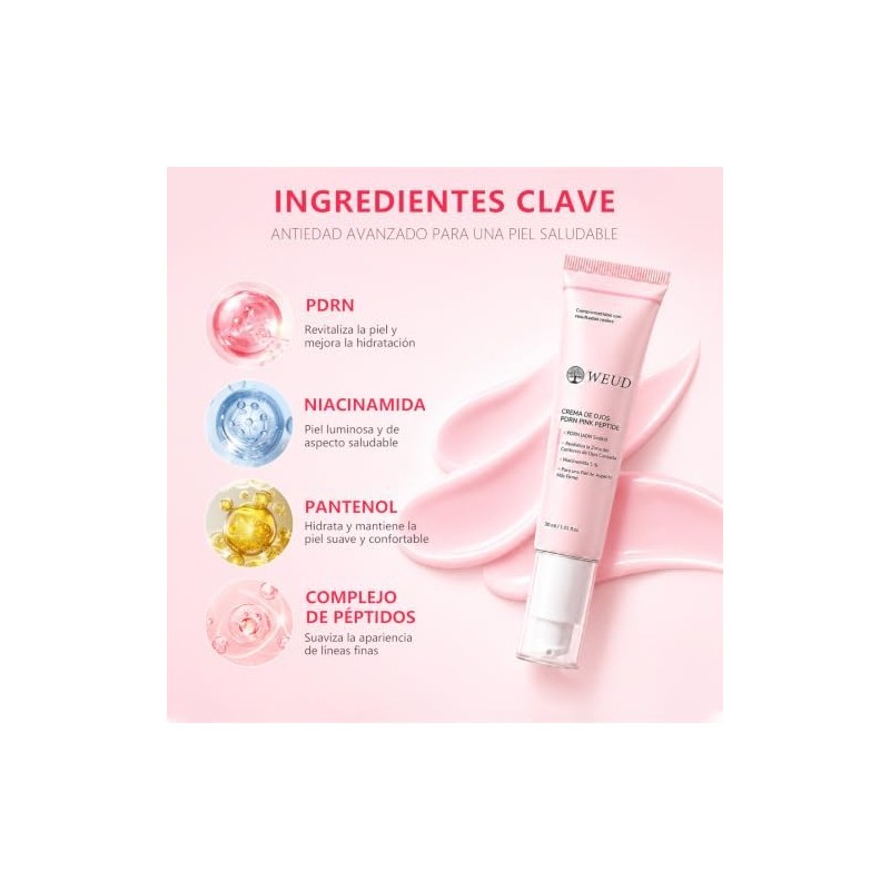 Crema para Ojos PDRN WEUD 30 ml – Pack de