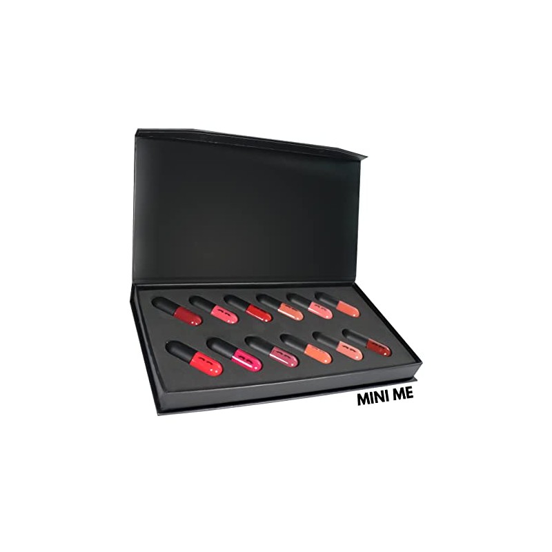 MLashes Kit Mini Labiales Mate y Aterciopelado con Plumpers Hidratantes