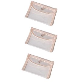Leadigol Korean Money Bag Cute Multifunctional Cosmetic Bag Makeup Wallets, Transparent