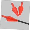Kisangel 3sets 20 Arrow Plastic Arrow Tails Sturdy Training Accessories