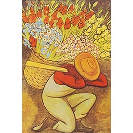 Buy Art for Less El Vendedora De Flores by Diego Rivera 12 x 9 Poster
