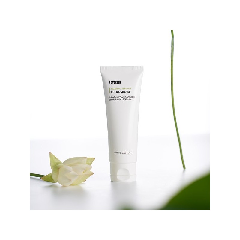 Lobektin 로벡틴 카밍 연꽃수 크림 60ml Robektin Calming Lotus Water