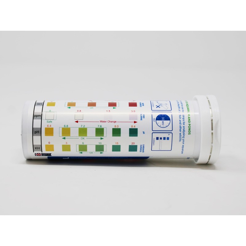 TEST ALL WATER - Aquarium 7 in 1 Test Strips