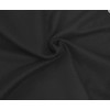 Eco- Friendly 100% Wool Black Fabric by the Yard 450GSM