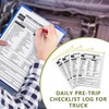 6 Pack Detailed Driver's Daily Vehicle Inspection Report 300 Sets