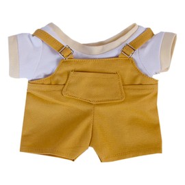 niannyyhouse 3.9 inches (10 cm), 5.9 inches (15 cm), 7.9 inches (20 cm), Stuffed Animals, Clothing, T-shirt, Overalls, Strap Dress, Dress-up, Cotton Doll Accessories (a9, 10 cm)
