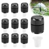 FULAIERGD 10 Pack Sprinkler Bubbler Heads Adjustable Water Flow Mushroom
