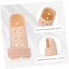 Ipetboom 6pcs Plastic Finger Splint Finger for Sprains Fractures Arthritis
