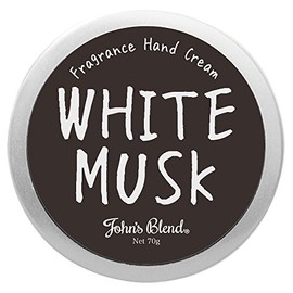 John's Blend OZ-JOD-1-1 Hand Cream, Moisturizing Ingredients, White Musk Scent, 2.5 oz (70 g) (x 1)