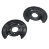 Zyntorly Set of 2 Brake Dust Shields Rear 924-373 for