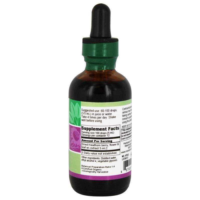 Herbalist & Alchemist- Hawthorn Extract 2 oz