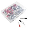 BGTXINGI 50pcs 2 Kinds Metal Alligator Clips Crocodile Clamps Electrical
