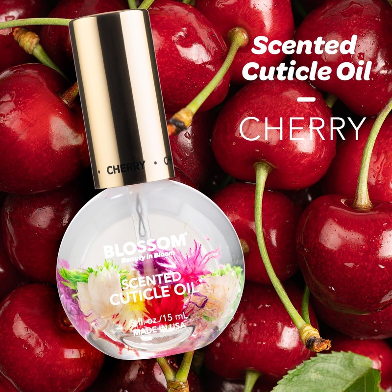 Blossom Cuticle Oil for Nails, Hydrating, Moisturizing, Scented Nail Oil